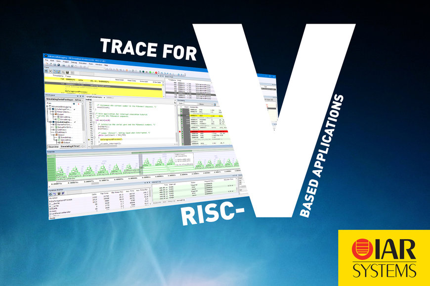 IAR Systems bietet verbessertes Trace für RISC-V-basierte Anwendungen